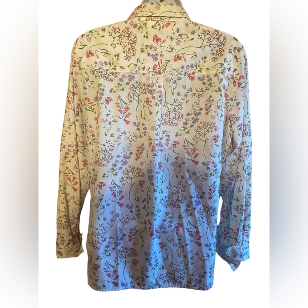 White Stag Women’s Long Sleeve Floral Shirt - Picture 2 of 3